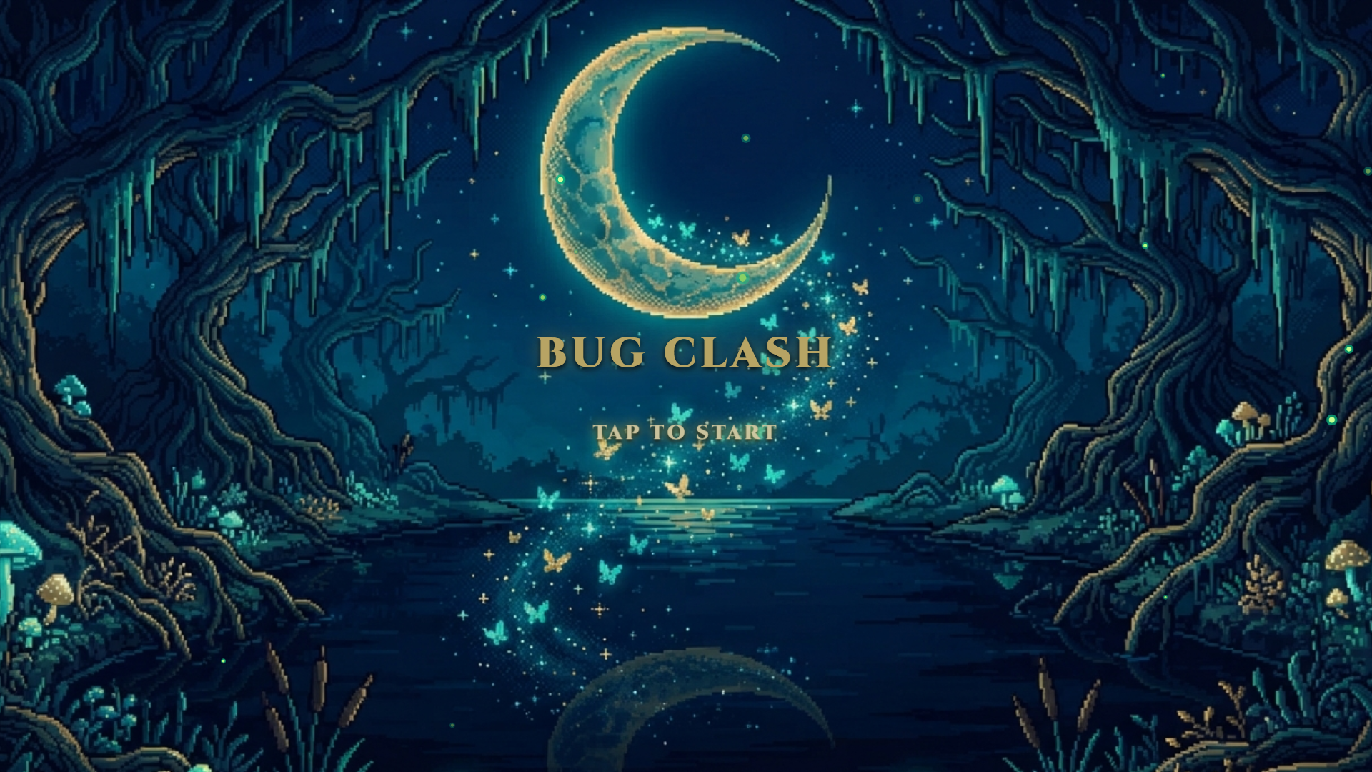 Bug Clash combat arena viewport