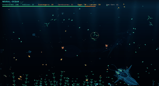 neural-ocean simulation demo